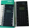 Philofile PHF Solar Rechner Big Display Einheftbar in Organiser